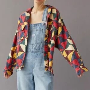 NWT UO BDG Brody Flannel Button-Down Shirt XS